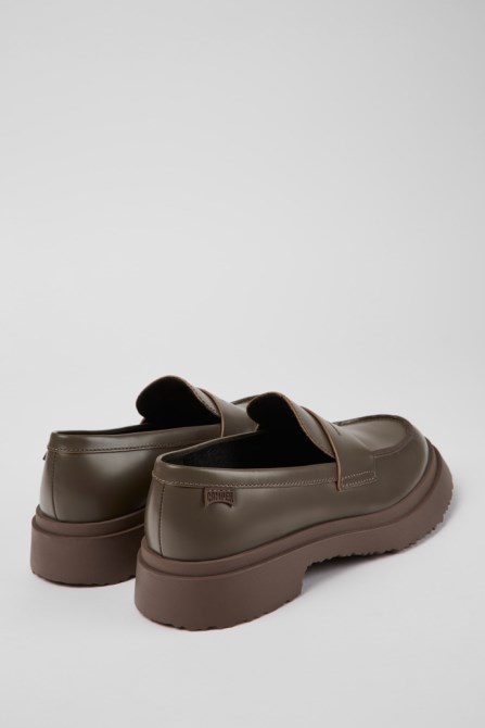 Exclusive Camper Walden Brown Leather Loafers For Women