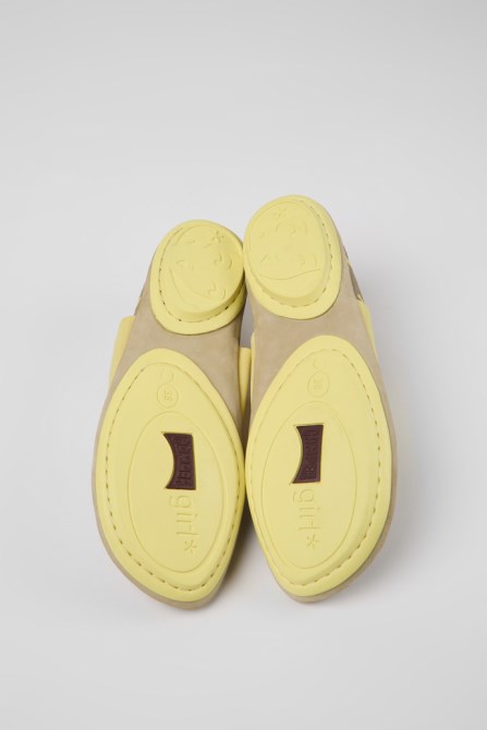 Camper Design Right White Textile And Nubuck Sneakers For Women
