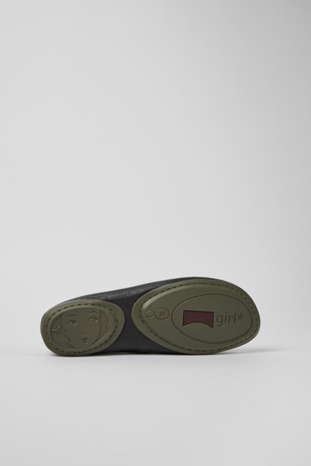 Right Black Leather Ballerinas For Women Camper New Arrivals