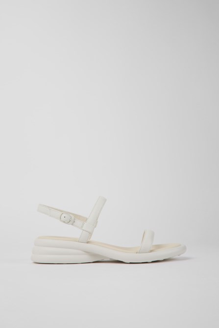 Exclusive Camper Spiro White Leather Sandals For Women