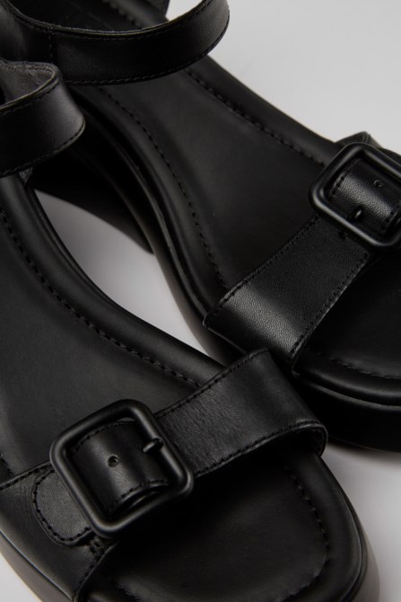 Camper Design Kaah Black Sandal For Women