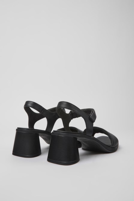 Exclusive Camper Kiara Black Leather Sandals For Women