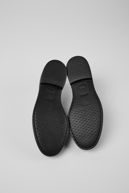 Iman Women's Black Lace-Up Shoe Camper New Arrivals