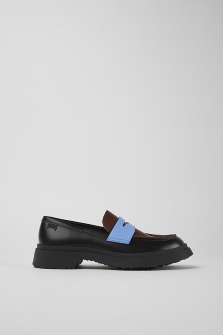 Exclusive Camper Twins Black Loafers For Women