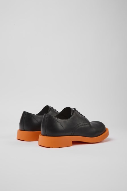 Camper Design Mil 1978 Black Leather Shoes For Women