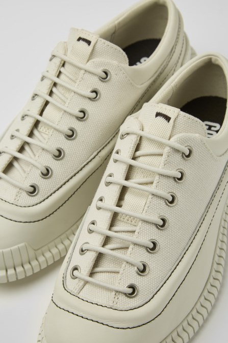 Exclusive Camper Pix White Lace Up Shoes