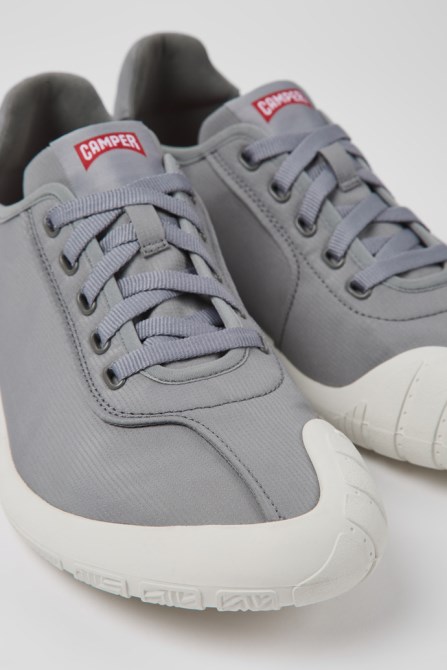 Path Gray Textile Sneakers For Men Camper New Arrivals