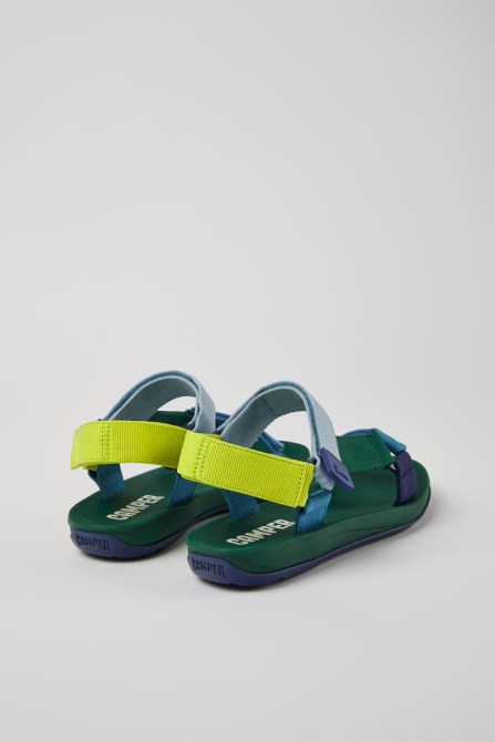 Camper Design Match Multicolored Textile Sandals For Men