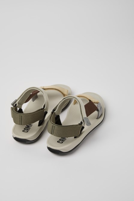 Camper Match Multicolored Textile Sandals For Men New Arrivals