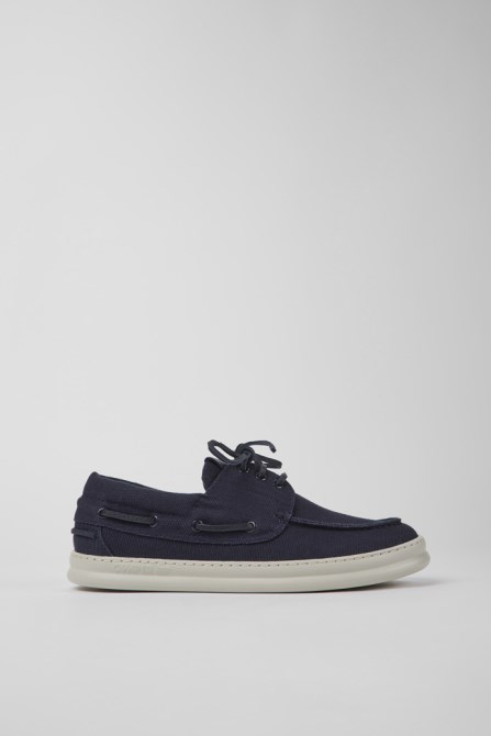 Design Runner Blue Textile Sneakers For Men Camper