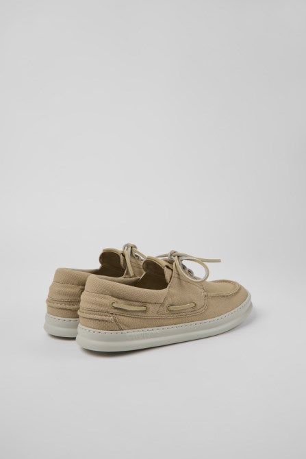 Runner Beige Textile Sneakers For Men Exclusive Camper