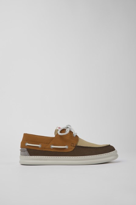 Camper Twins Multicolored Nubuck Sneakers For Men New Arrivals
