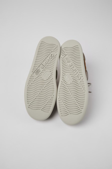 Camper Twins Multicolored Nubuck Sneakers For Men New Arrivals