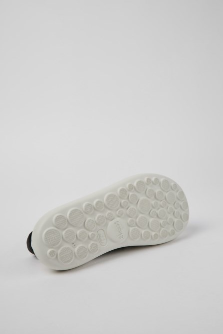 Exclusive Camper Pelotas Flota Black And White Leather Sandals For Men