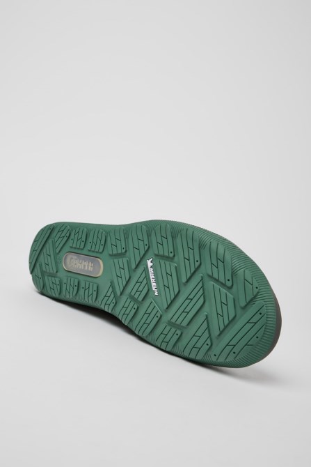 Camper Design Peu Pista Gore-Tex Gray Nubuck Shoes For Men