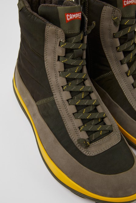 Peu Pista Green Boots For Men Camper New Arrivals