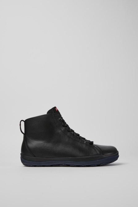 Camper Peu Pista Gore-Tex Black Ankle Boots For Men New Arrivals