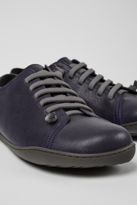 Exclusive Camper Peu Blue Leather Shoes For Men