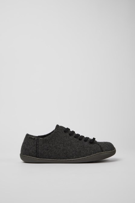 Peu Gray Wool And Viscose Shoes For Men Camper New Arrivals