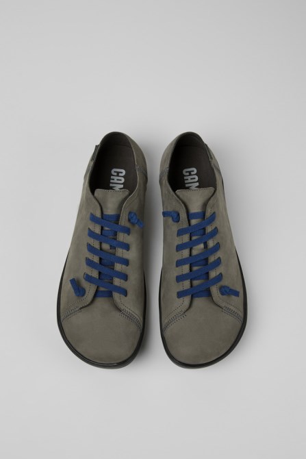 Peu Grey Casual Shoes For Men Camper New Arrivals