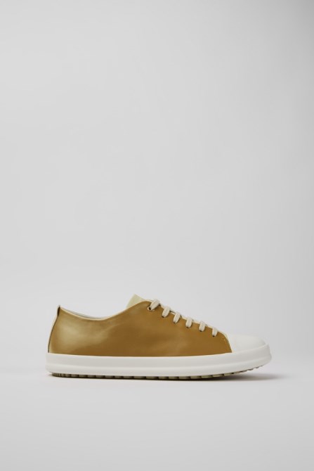 Twins Beige And Brown Shoes For Men Camper New Arrivals