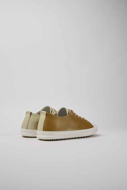 Twins Beige And Brown Shoes For Men Camper New Arrivals