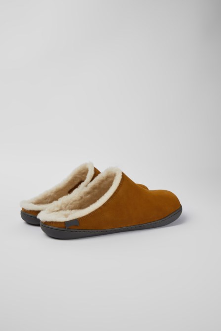 Camper Design Peu Brown Nubuck Shoes For Men