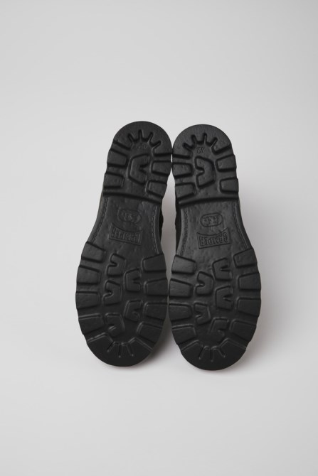 Brutus Gray Textile And Nubuck Ankle Boots For Men Camper New Arrivals