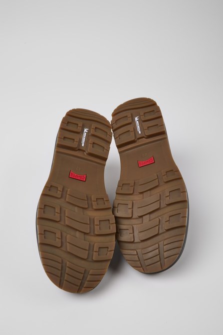 Exclusive Camper Brutus Trek Michelin Dark Green Nubuck Shoes For Men