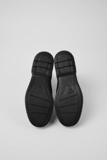 Camper Pix Brown And Black Leather Chelsea Boots For Men New Arrivals