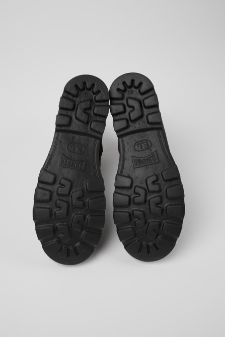Brutus Dark Gray Textile And Nubuck Ankle Boots For Men Camper New Arrivals
