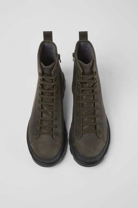 Exclusive Camper Brutus Green Medium Lace Boot For Men