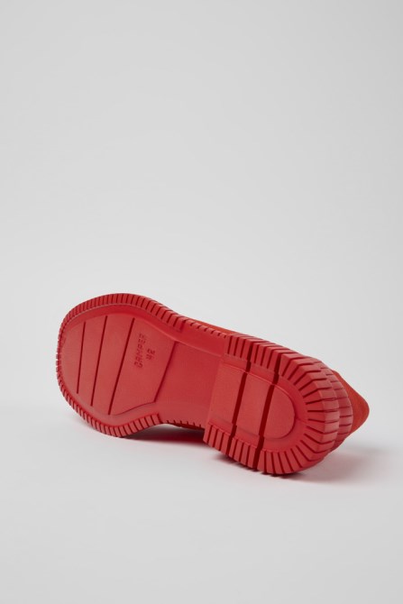 Pix Red Recycled Cotton Shoes For Men Exclusive Camper