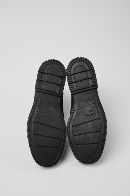 Camper Design Pix Tencel Black Zip Boots For Men