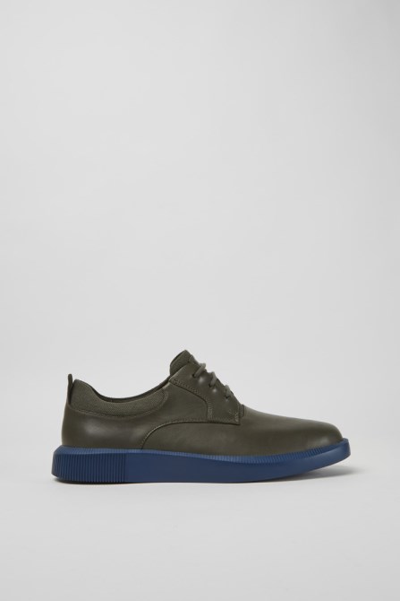 Bill Grey Leather Lace Up Shoes Exclusive Camper