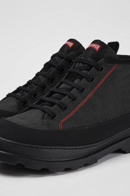 Exclusive Camper Brutus Black Ankle Boots For Men