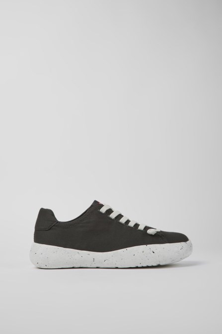 Camper Design Peu Stadium Gray Textile Sneakers For Men