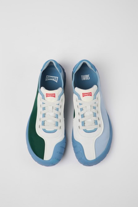 Twins Multicolored Textile Sneakers For Men Camper New Arrivals