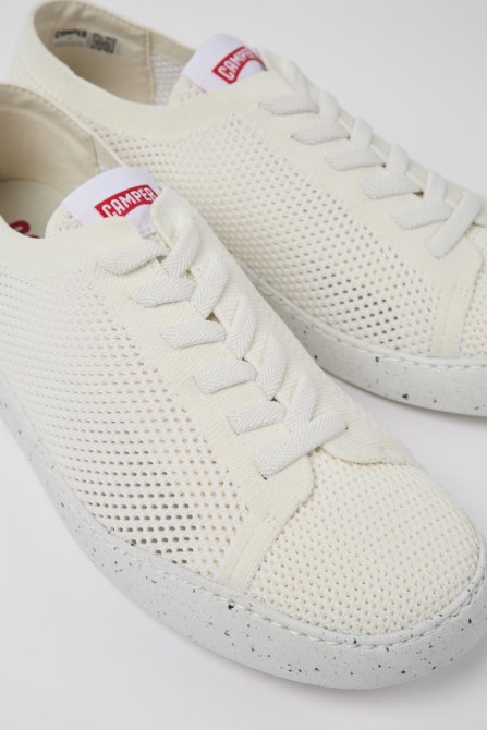 Camper Design Peu Touring White Recycled Pet Sneakers For Men