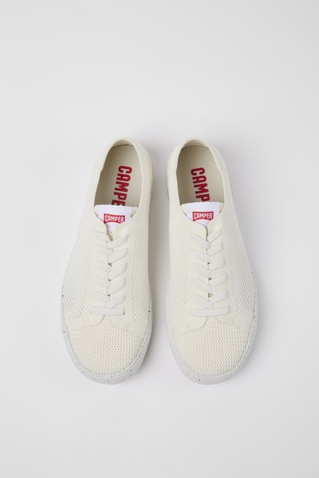 Camper Design Peu Touring White Recycled Pet Sneakers For Men