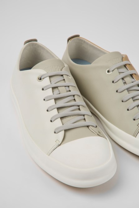 Camper Design Twins Multicolored Leather Shoes For Men