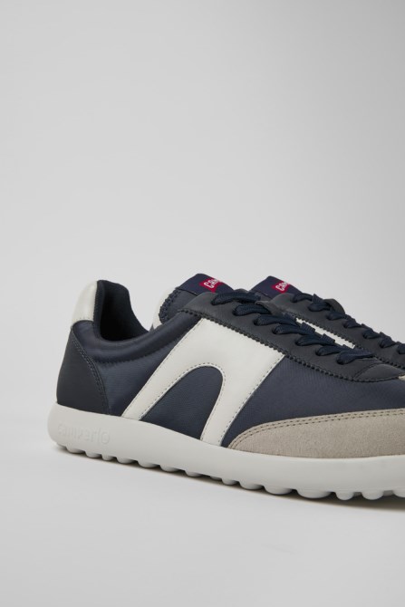 Pelotas Xlite Blue Textile And Leather Sneakers For Men Exclusive Camper