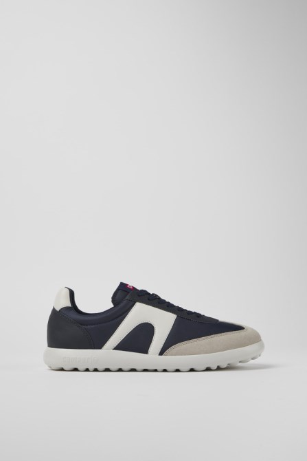Pelotas Xlite Blue Textile And Leather Sneakers For Men Exclusive Camper