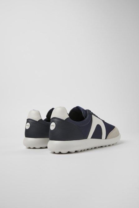 Pelotas Xlite Blue Textile And Leather Sneakers For Men Exclusive Camper