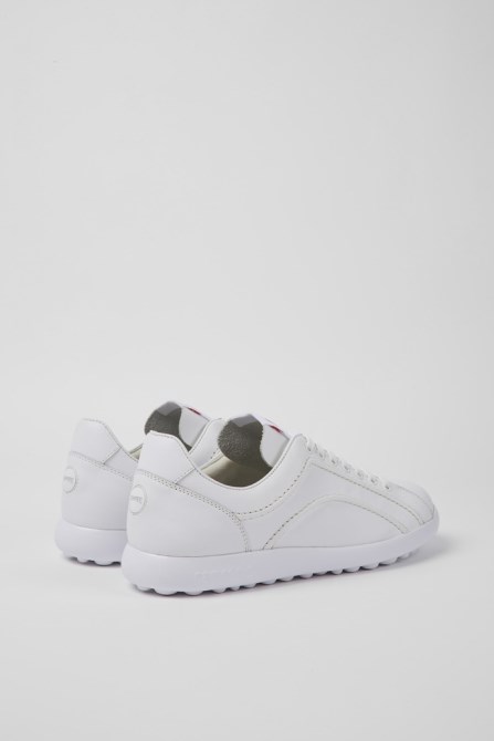 Design Pelotas Xlite White Leather Sneakers For Men Camper