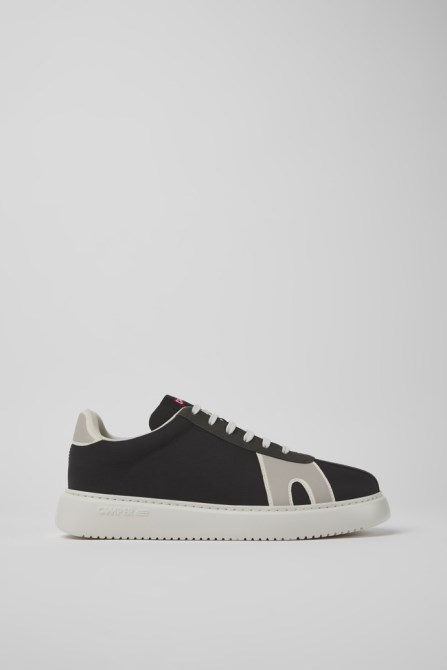 Camper Design Runner K21 Black Grey And White Sneakers For Men