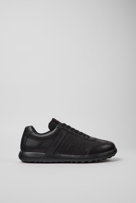 Pelotas Xlite Black Leather Sneakers For Men Camper New Arrivals