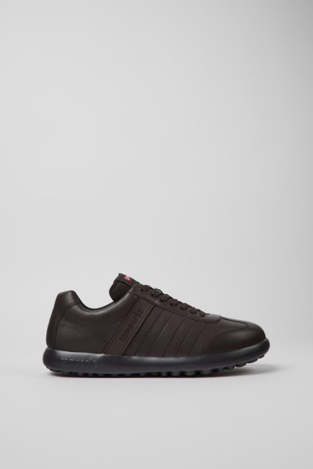 Pelotas Xlite Dark Brown Leather Sneakers For Men Exclusive Camper