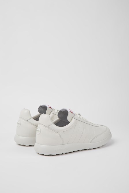 Pelotas Xlite White Leather Sneakers For Men Camper New Arrivals