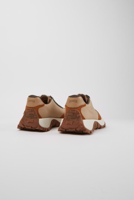 Exclusive Camper Drift Trail Vibram Multicolored Textile And Nubuck Sneakers For Men